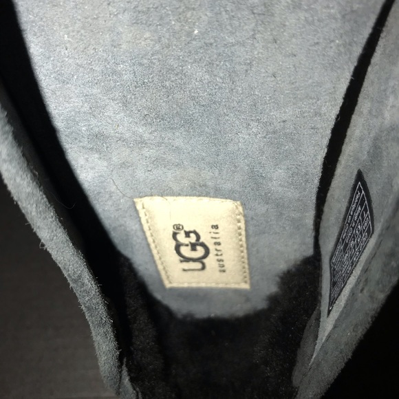 UGG Australia Womens Slip-on Shoe Sheepskin Suede Flats - Picture 3 of 5